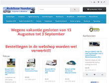 Tablet Screenshot of modelbouwveendam.nl